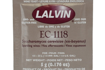 Дрожжи винные LALVIN EC-1118, 5 грамм